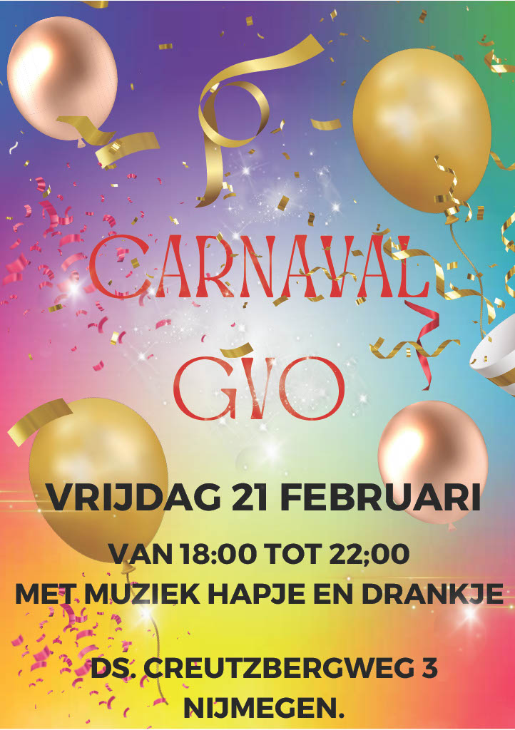 Carnaval GVO De klup